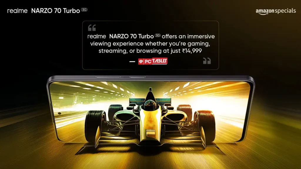 Realme 70 TURBO 5G के फीचर्स ने मचाई सनसनी प्राइस जानकर रह जाओगे हैरान 1 Realme 70 TURBO 5G