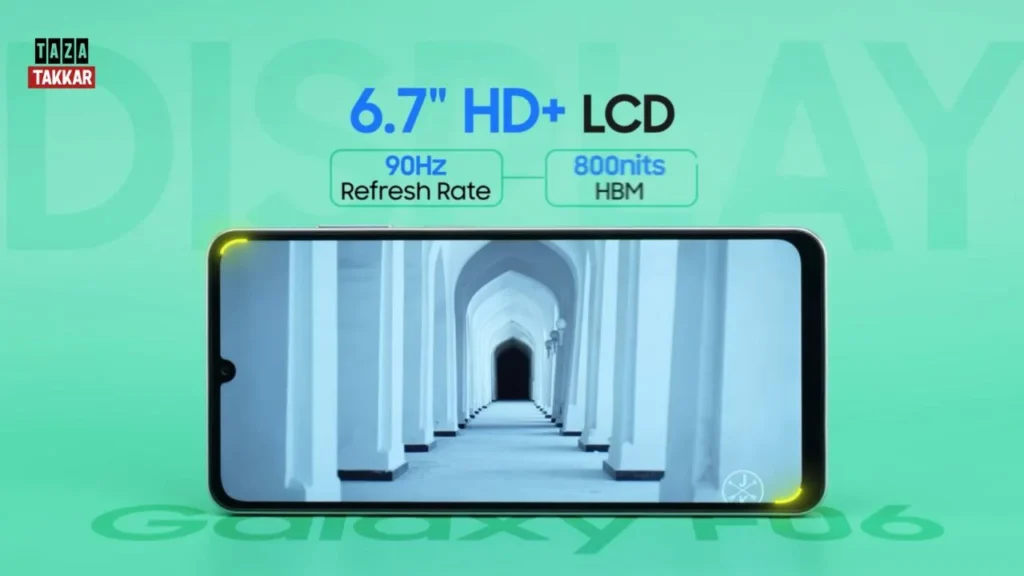 Samsung Galaxy F06 5G आया बेहद कम कीमत में, प्रीमियम डिजाइन और पावरफुल बैटरी ने लूट ली पूरी चर्चा 1 Samsung Galaxy F06 5G 1